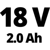 Einhell 3411125 desbrozadora/bordeadora 24 cm Batería, Cortabordes rojo/Negro, 24 cm, Plástico, 8500 RPM, Batería, Ión de litio, 18 V