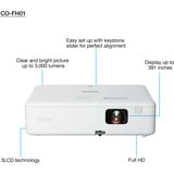 Epson CO-FH01 3000 lúmenes ANSI 3LCD 1080p (1920x1080) Blanco, Proyector LCD blanco, 3000 lúmenes ANSI, 3LCD, 1080p (1920x1080), 16:9, 660,4 - 9931,4 mm (26 - 391"), 0,9 - 10,4 m