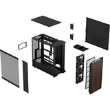 Fractal Design FD-C-NOR1X-05, Cajas de torre negro