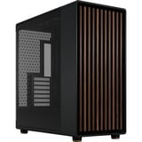 Fractal Design North XL RC Charcoal Black TG Dark, Cajas de torre negro/Madera