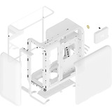 HYTE X50, Cajas de torre blanco