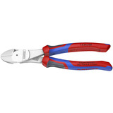 KNIPEX Cortaalambres de fuerza 74 05 200, Alicates de corte rojo/Azul