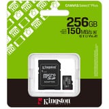 Kingston SDCS3/256GB, Tarjeta de memoria negro