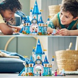 LEGO Disney Princess 43206 Disney Princesas Castillo de Cenicienta y el Príncipe, Mini Muñecas, Juegos de construcción Mini Muñecas, Juego de construcción, 5 año(s), Plástico, 365 pieza(s), 846 g