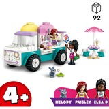LEGO Friends Camión de los Helados de Heartlake City, Juegos de construcción Juego de construcción, 4 año(s), Plástico, 92 pieza(s), 311 g