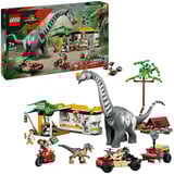 LEGO Jurassic World Misión de Seguimiento: Raptor y Titanosaurus, Juegos de construcción Juego de construcción, 7 año(s), Plástico, 582 pieza(s), 1,05 kg