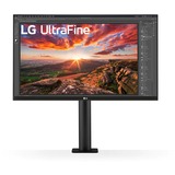 LG 27UN880P, Monitor LED negro