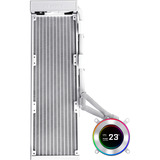 Lian Li GHS2LCD36W fanless, Refrigeración por agua blanco