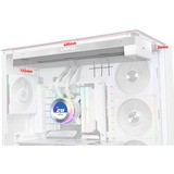 Lian Li GHS2LCD36W fanless, Refrigeración por agua blanco