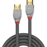 Lindy Cable HDMI de alta velocidad, línea Cromo gris