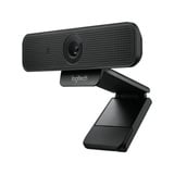 Logitech C925e Cámaras web, Webcam negro, 3 MP, 1920 x 1080 Pixeles, Full HD, 30 pps, 1280x720@30fps, 1920x1080@30fps, 720p, 1080p