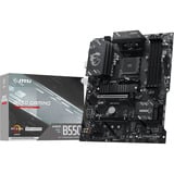 MSI B550 GAMING, Placa base negro/Plateado