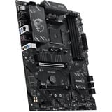 MSI B550 GAMING, Placa base negro/Plateado