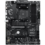 MSI B550 GAMING, Placa base negro/Plateado