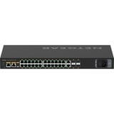 Netgear GSM4230P Gestionado L2/L3 Gigabit Ethernet (10/100/1000) Energía sobre Ethernet (PoE) 1U Negro, Interruptor/Conmutador Gestionado, L2/L3, Gigabit Ethernet (10/100/1000), Energía sobre Ethernet (PoE), Montaje en rack, 1U