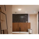 Philips Hue White Ambiance Devere Lámpara de techo M, Luz de LED plateado