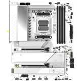 SAPPHIRE PURE X870A WIFI 7, Placa base blanco