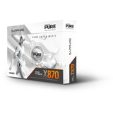 SAPPHIRE PURE X870A WIFI 7, Placa base blanco