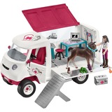 Schleich HORSE CLUB Mobile Vet with Hanoverian Foal, Vehículo de juguete Granja, 5 año(s), Multicolor