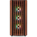 Sharkoon Rebel C70G RGB, Cajas de torre negro