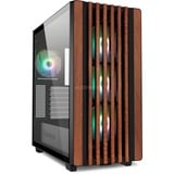 Sharkoon Rebel C70G RGB , Cajas de torre negro