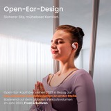 Shokz OpenFit Air, weiss Auriculares Inalámbrico gancho de oreja Llamadas/Música/Deporte/Uso diario Bluetooth Blanco blanco, weiss, Inalámbrico, Llamadas/Música/Deporte/Uso diario, 50 - 16000 Hz, Auriculares, Blanco