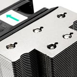 SilverStone SST-XE02-AM5B, Disipador de CPU aluminio/Negro