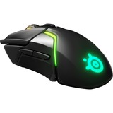 SteelSeries Rival 650 ratón mano derecha RF inalámbrico Óptico, Ratones para gaming negro, mano derecha, Óptico, RF inalámbrico, Negro