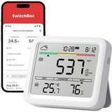 SwitchBot Meter Pro CO2, Medidor de CO2 blanco