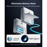 SwitchBot Meter Pro CO2, Medidor de CO2 blanco