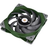 Thermaltake Toughfan 12 Racing Green High Static Pressure Radiator Fan Universal Ventilador 12 cm Verde 1 pieza(s) verde, Ventilador, 12 cm, 500 RPM, 2000 RPM, 58,35 cfm, Verde