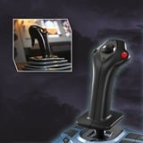 Thrustmaster TCA Captain Pack X Airbus Edition Negro, Azul USB Joystick/Palanca de control lateral + cuadrante de aceleración Analógico/Digital PC, Xbox Series S, Xbox Series X, Conjunto negro, Joystick/Palanca de control lateral + cuadrante de aceleración, PC, Xbox Series S, Xbox Series X, Teclas de flechas, Botón menú, Botón Seleccionar, Botón Compartir, View button, Analógico/Digital, Alámbrico, USB