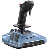 Thrustmaster TCA Captain Pack X Airbus Edition Negro, Azul USB Joystick/Palanca de control lateral + cuadrante de aceleración Analógico/Digital PC, Xbox Series S, Xbox Series X, Conjunto negro, Joystick/Palanca de control lateral + cuadrante de aceleración, PC, Xbox Series S, Xbox Series X, Teclas de flechas, Botón menú, Botón Seleccionar, Botón Compartir, View button, Analógico/Digital, Alámbrico, USB