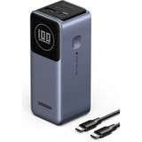 UGREEN 12000mAh 100W Fast Charging Powerbank, Banco de potencia gris