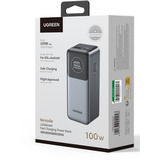 UGREEN 12000mAh 100W Fast Charging Powerbank, Banco de potencia gris
