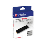Verbatim Vi7000G 4 TB M.2 PCI Express 4.0 NVMe, Unidad de estado sólido negro, 4 TB, M.2, 7000 MB/s