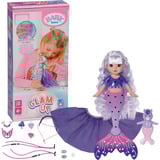 ZAPF Creation BABY born Glam Up Aura, Muñecos rosa neón