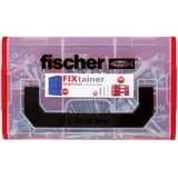 fischer FixTainer - DuoPower 536162, Pasador gris claro/Rojo