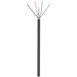 goobay Cable de red exterior Cat.6 U/UTP negro