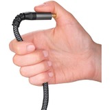 goobay Plus Cable HDMI de alta velocidad con Ethernet, 4K @ 60Hz gris