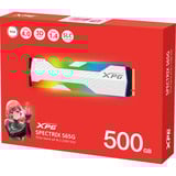 ADATA XPG Spectrix S65G 500GB, Unidad de estado sólido aluminio