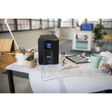 APC SMC1500IC sistema de alimentación ininterrumpida (UPS) Línea interactiva 1,5 kVA 900 W 8 salidas AC negro, Línea interactiva, 1,5 kVA, 900 W, Seno, 170 V, 300 V