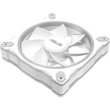 ASUS Prime MR120 Fan ARGB Reverse White Carcasa del ordenador Ventilador 12 cm Blanco blanco, Ventilador, 12 cm, Blanco