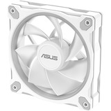 ASUS Prime MR120 Fan ARGB Reverse White Carcasa del ordenador Ventilador 12 cm Blanco blanco, Ventilador, 12 cm, Blanco