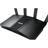 ASUS RT-BE82U BE6500 router inalámbrico 2.5 Gigabit Ethernet Doble banda (2,4 GHz / 5 GHz) Negro, Enrutador de malla negro, Wi-Fi 7 (802.11be), Doble banda (2,4 GHz / 5 GHz), Ethernet, Negro, Router de sobremesa