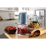 Ariete 0438/05 0,6 L 400 W Azul claro, Trituradora celeste/Crema, 0,6 L, Azul claro, Acero inoxidable, Botones, 400 W, 125 mm