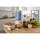 Ariete 0438/05 0,6 L 400 W Azul claro, Trituradora celeste/Crema, 0,6 L, Azul claro, Acero inoxidable, Botones, 400 W, 125 mm