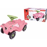 BIG Bobby Car Classic Flower Correpasillos con forma de coche, Tobogán rosa/Verde claro, 1 año(s), 4 rueda(s), Plástico, Rosa, Verde