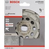 Bosch Disco de copa de diamante Best para concreto, Ø 125mm, Rueda de esmeril 