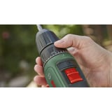 Bosch Easy Impact 18V-40 163 RPM Sin llave 1,4 kg Negro, Verde, Taladro/destornillador verde/Negro, Taladro de pistola, Sin llave, Sin escobillas, Negro, Verde, 1,3 cm, 163 RPM
